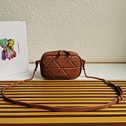 Prada Spectrum Shoulder Bag Brown 1BH141 13.5x21x8cm - 5