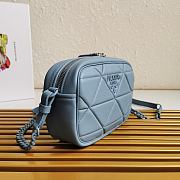 Prada Spectrum Shoulder Bag Blue 1BH141 13.5x21x8cm - 4