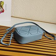 Prada Spectrum Shoulder Bag Blue 1BH141 13.5x21x8cm - 3