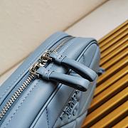 Prada Spectrum Shoulder Bag Blue 1BH141 13.5x21x8cm - 6