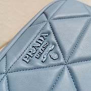Prada Spectrum Shoulder Bag Blue 1BH141 13.5x21x8cm - 5