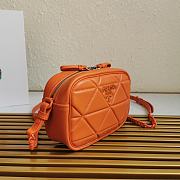 Prada Spectrum Shoulder Bag Orange 1BH141 13.5x21x8cm - 6