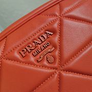 Prada Spectrum Shoulder Bag Orange 1BH141 13.5x21x8cm - 3