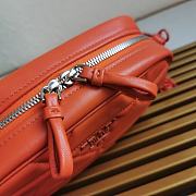 Prada Spectrum Shoulder Bag Orange 1BH141 13.5x21x8cm - 2