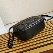 Prada Spectrum Shoulder Bag Black 1BH141 13.5x21x8cm - 3