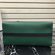 Prada Medium Esplanade Leather Tote Bag Green 1BA046 30×23×15cm - 4