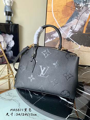 Louis Vuitton Grand Palais Monogram Pattern Black M45811 34x24x15cm