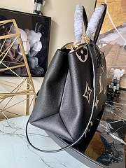 Louis Vuitton Grand Palais Bicolor Monogram Pattern Black/Beige M45842 34x24x15cm - 2
