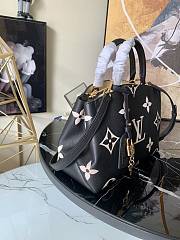 Louis Vuitton Petit Palais Bicolor Monogram Pattern Black/Beige M58913 29x18x12.5cm - 4