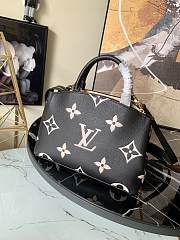 Louis Vuitton Petit Palais Bicolor Monogram Pattern Black/Beige M58913 29x18x12.5cm - 3