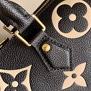 Louis Vuitton Speedy Bandoulière 25 Bicolor Monogram Pattern Black/Beige M58947 25x19x15cm - 6
