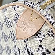 Louis Vuitton 25 Damier Azur Canvas White N41371 25x19x15cm - 6