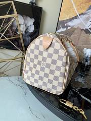 Louis Vuitton 25 Damier Azur Canvas White N41371 25x19x15cm - 2