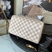 Louis Vuitton 25 Damier Azur Canvas White N41371 25x19x15cm - 4