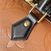 Louis Vuitton Speedy Bandoulière 25 Monogram Empreinte Caramel M45840 25x19x15cm - 5