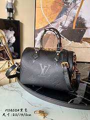 Louis Vuitton M82450 Nano Speedy , Black, One Size