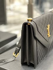 Ysl Gaby Satchel In Lambskin Black 6688631 26×18×5cm - 3