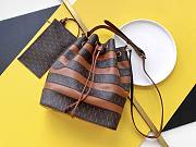 Ysl Le Monogramme Bucket Bag Canvas Smooth Leather 5686062 25x17x30cm - 1