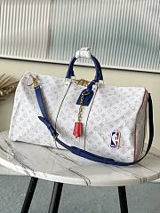 Louis Vuitton LVxNBA Basketball Keepall White M45586 55x27x20cm - 1