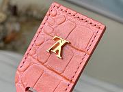 Louis Vuitton Petite Boite Chapeau Crocodile Leather Tourmaline Rose N94160 17.5x16.5x7.5cm - 6