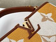 Louis Vuitton Capucines BB Two-color Braided Yellow M57651 27×18×9cm - 3