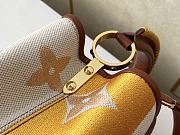 Louis Vuitton Capucines BB Two-color Braided Yellow M57651 27×18×9cm - 2