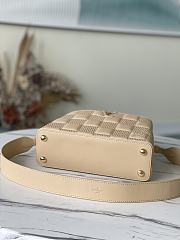 Louis Vuitton Capucines BB Damier Quilt Lambskin Creme M59225 27x18x9cm - 4