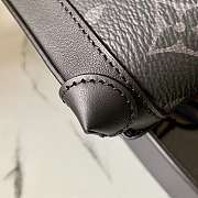 Louis Vuitton Mini Steamer Pouch Monogram Eclipse Canvas Black M00340 9.5cm - 6
