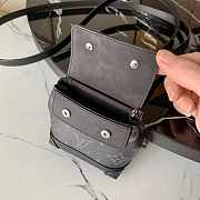 Louis Vuitton Mini Steamer Pouch Monogram Eclipse Canvas Black M00340 9.5cm - 5