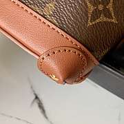 Louis Vuitton Mini Steamer Pouch Monogram Eclipse Canvas Brown M00340 9.5cm - 5