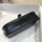 Dior Bobby East West Smooth Leather Black M9327 21x5x12cm - 2