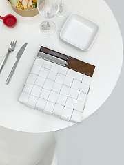 Bottega Veneta Snap White 647747 27x5x28cm - 3