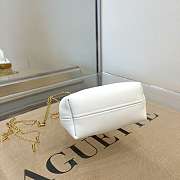 Fendi Nano First Charm Nappa Leather White 7AS051 11.5x5.5x10cm - 5