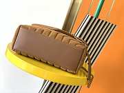 Ysl Loulou Small Bag In Y-Quilted Suede Cinnamon 4946991 25x17x9cm - 6