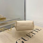 Fendi Nano First Charm Nappa Leather Light Beige 7AS051 11.5x5.5x10cm - 4