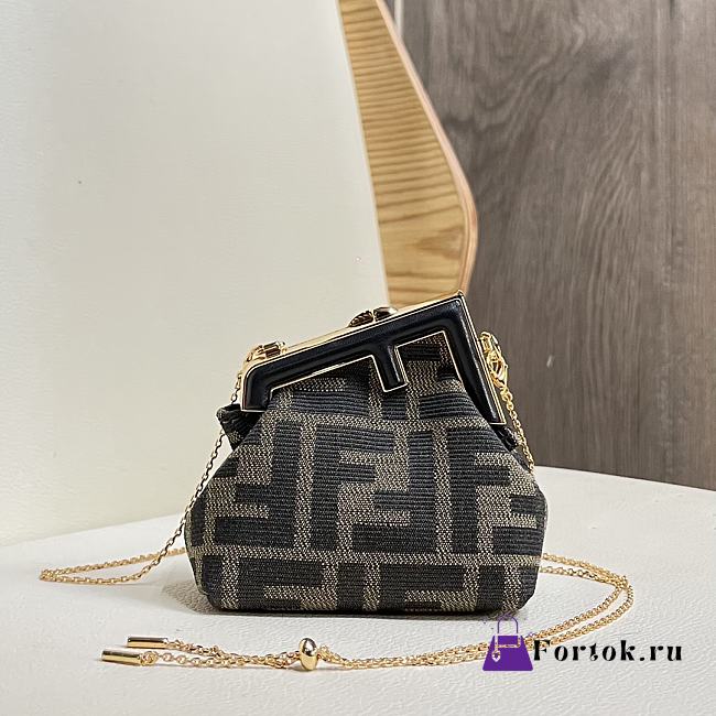 Fendi Nano First FF Vertigo 7AS051 11.5x5.5x10cm - 1