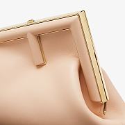 Fendi Small First Leather Bag Pink 8BP129ABVE 26×18×9.5cm - 2