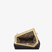 Fendi Small First Leather Bag Black 8BP129ABVE 26×18×9.5cm - 4