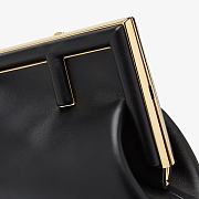 Fendi Small First Leather Bag Black 8BP129ABVE 26×18×9.5cm - 2