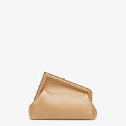 Fendi Small First Leather Bag Beige 8BP129ABVE 26×18×9.5cm - 5