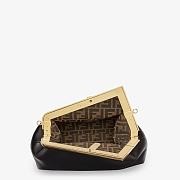 Fendi Medium First Leather Bag Black 8BP127ABVE 32×23×15cm - 4