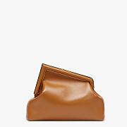 Fendi Medium First Leather Bag Tan 8BP127ABVE 32×23×15cm - 5