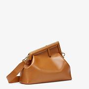 Fendi Medium First Leather Bag Tan 8BP127ABVE 32×23×15cm - 3