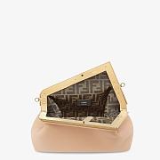 Fendi Medium First Leather Bag Pink 8BP127ABVE 32×23×15cm - 4