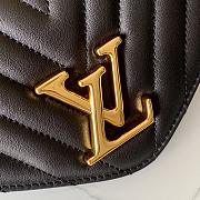 Louis Vuitton New Wave Multi Pochette Quilted Leather Black M56461 21x13x6.5cm - 4