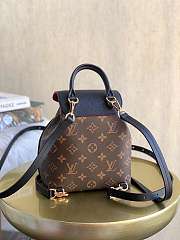 Louis Vuitton Montsouris Backpack Canvas Black M45410 17x20x10.5cm - 4