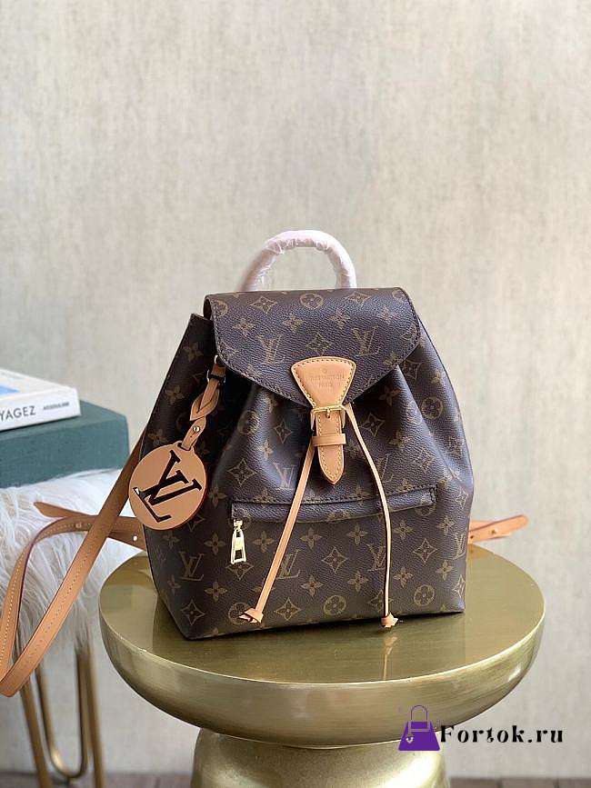 Louis Vuitton Montsouris Backpack Canvas M45410 27.5x33.0x14cm - 1