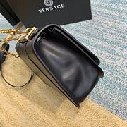 Versace Virtus Shoulder Bag Black DBFG985 24x9x16.5cm - 2