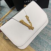Versace Virtus Shoulder Bag White DBFG985 24x9x16.5cm - 4
