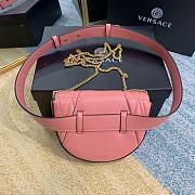 Versace Virtus Quilted Belt Bag Peach DV3G984 18x4x14 cm - 3